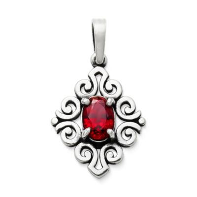 Spanish Lace Birthstone Pendant