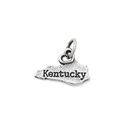 Sterling Silver University of Kentucky UK Logo Charm