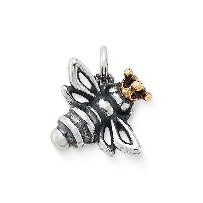 James Avery Queen Bee Charm - Silver/Bronze