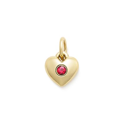Keepsake Heart Birthstone Charm