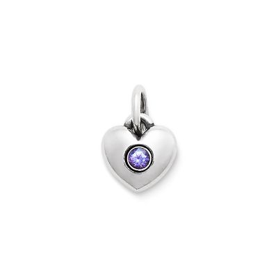 Keepsake Heart Birthstone Charm