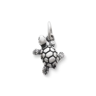 Basketball and Hoop Charm