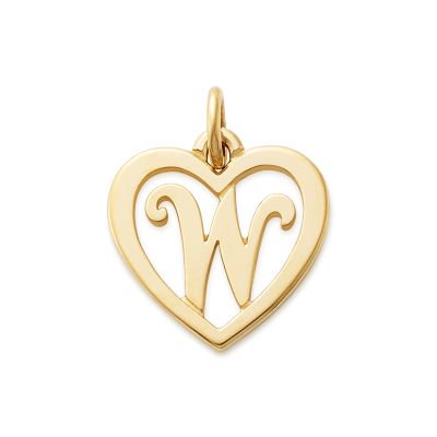 Stories Script Initial Charm (Gold)