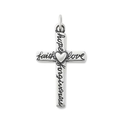 from The Heart Jewelry Cross and Initial Charm Bracelet
