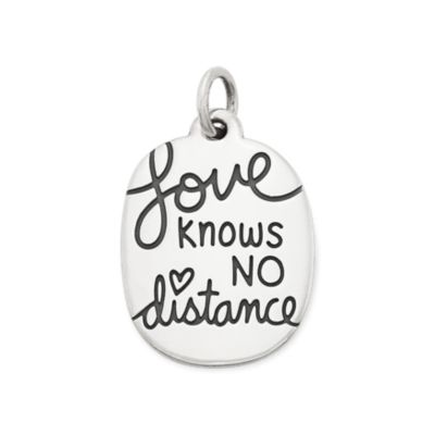 "Love Knows No Distance" Charm