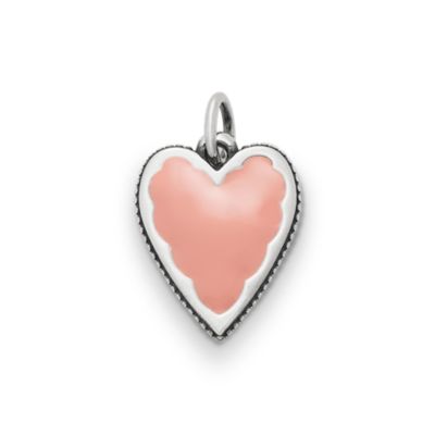 Enamel Heart Charm