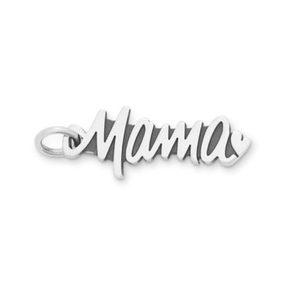 5 Mama Charms, Mama Charm, Mama Charm Silver, Mama Pendant, Mama Jewelry,  Connector Charms, Bracelet Charms, Bracelet Charms Bulk, Mama 