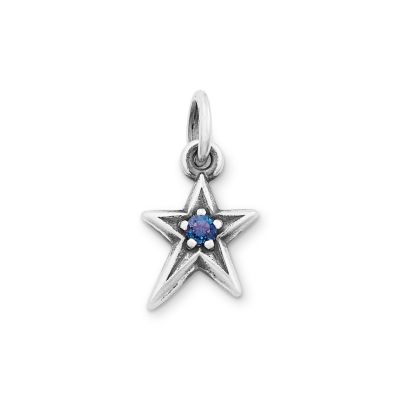 Shining Star Birthstone Charm
