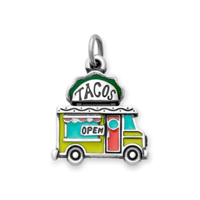 Enamel Taco Truck Charm in Sterling Silver James Avery