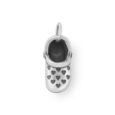 Love My Clogs Charm in Sterling Silver