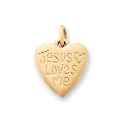 Jesus Love Me Charm