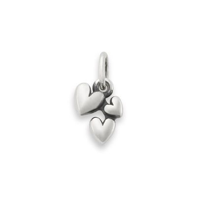 James Avery Heart with 2024 Charm