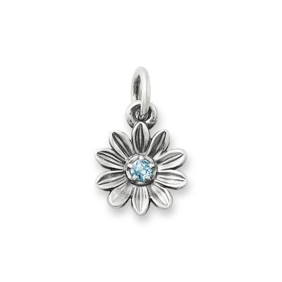 Floral Gemstone Charm