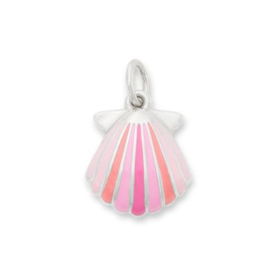 Enamel Seashell Charm