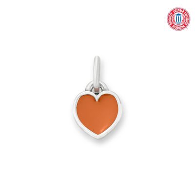 Enamel The University of Texas Connected Hearts Charm