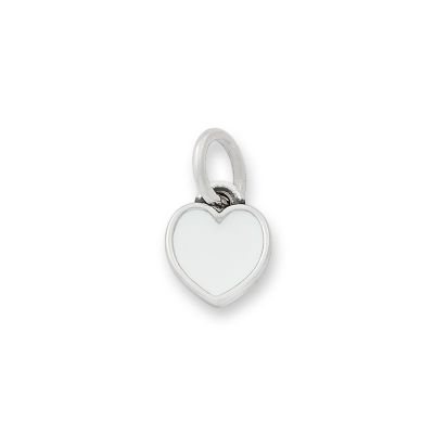 Enamel Connected Hearts Charm