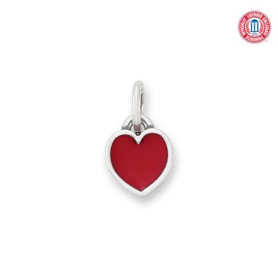 Enamel University of Arkansas Connected Hearts Charm