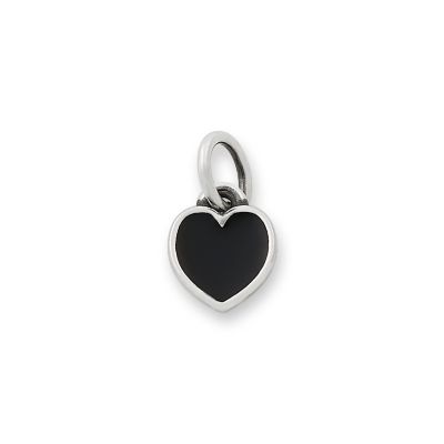 Enamel Connected Hearts Charm