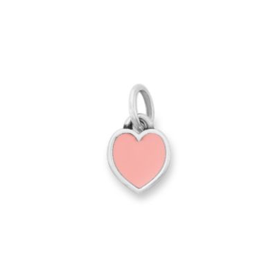 Enamel Connected Hearts Charm