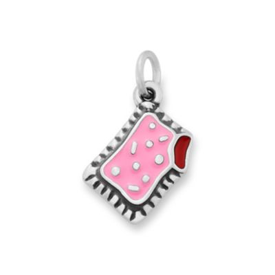 Enamel Frosted Toaster Pastry Charm