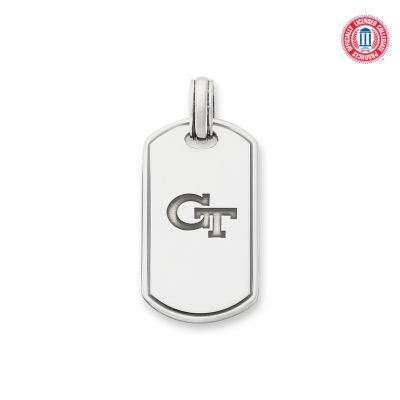 Georgia Tech Classic Tag Pendant