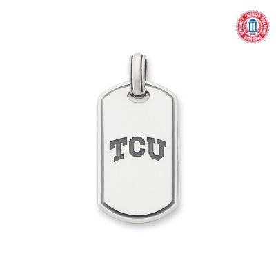 Texas Christian University Classic Tag Pendant