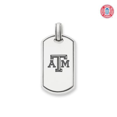 Texas A&M University Classic Tag Pendant