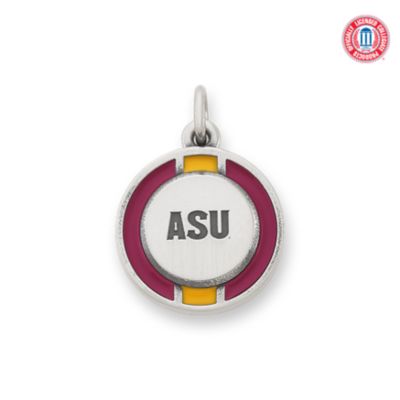 Enamel Arizona State University School Spirit Charm