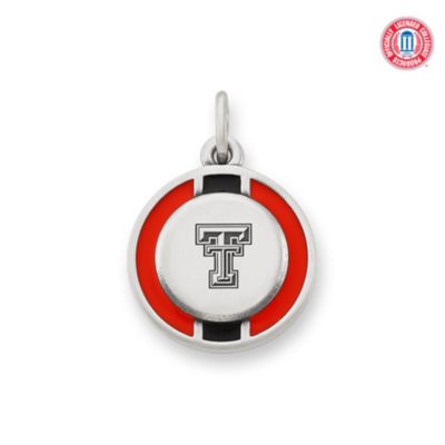 Enamel Texas Tech University School Spirit Charm