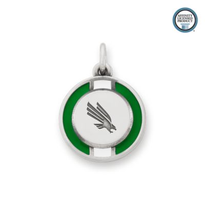 Enamel University of North Texas School Spirit Charm