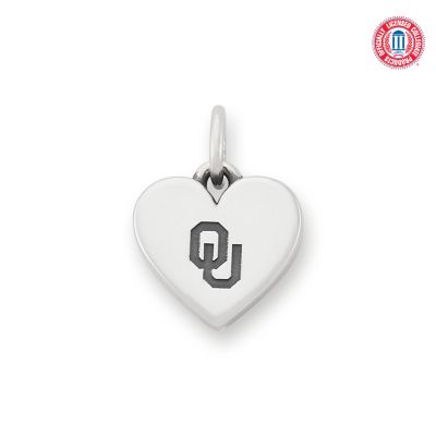 The University of Oklahoma Small Heart Charm