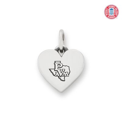 Prairie View A&M University Small Heart Charm