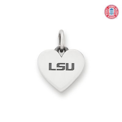 Louisiana State University Small Heart Charm