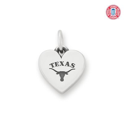 The University of Texas Small Heart Charm