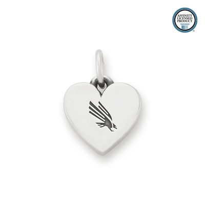 University of North Texas Small Heart Charm