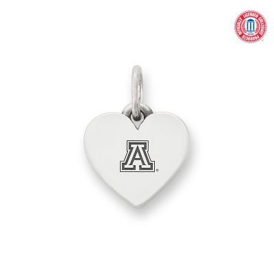 The University of Arizona Small Heart Charm