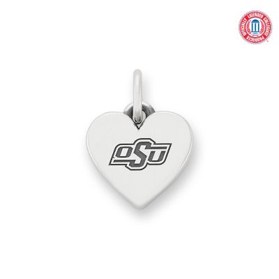 Oklahoma State University Small Heart Charm