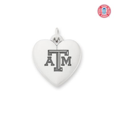 Texas A&M University Classic Heart Charm