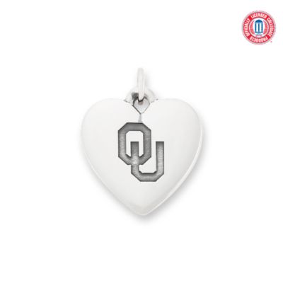 The University of Oklahoma Classic Heart Charm