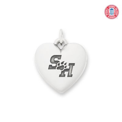 Sam Houston State University Classic Heart Charm