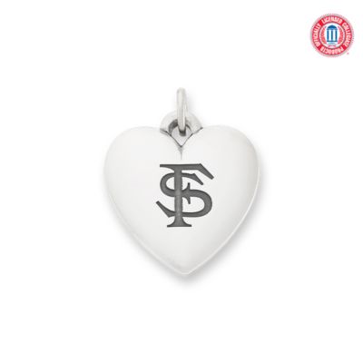 Florida State University Classic Heart Charm