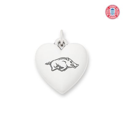 University of Arkansas Classic Heart Charm