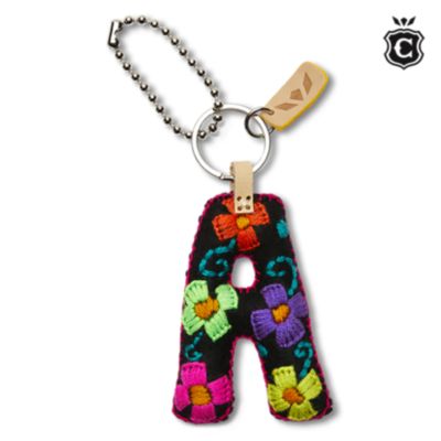 Consuela Alphabet Felt Handbag Charm