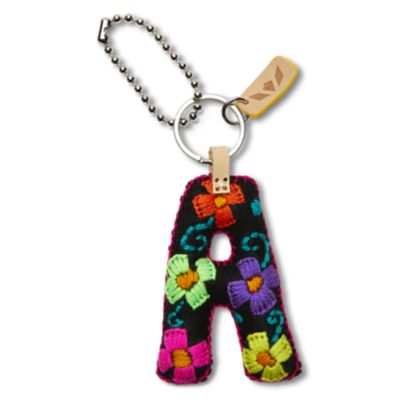 Consuela Alphabet Felt Handbag Charm