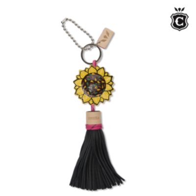 James Avery x Consuela Wild Sunflower Felt Handbag Charm