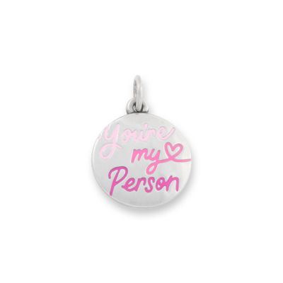 Enamel "You're My Person" Charm