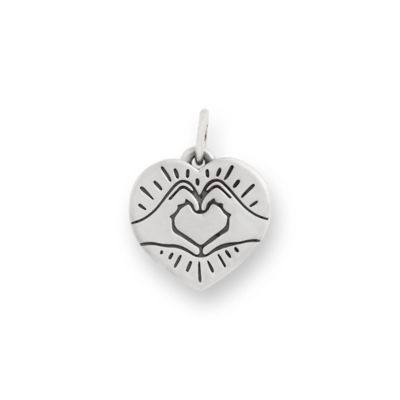 Heart Hands Charm