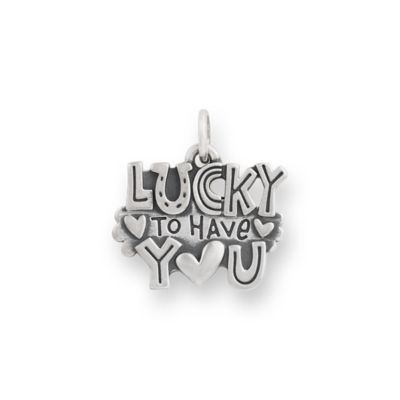 "Lucky to Have You" Charm