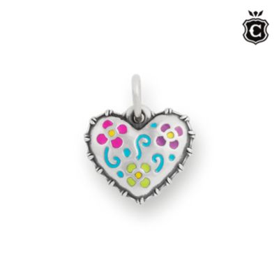 Enamel Consuela Heart Charm