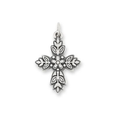 Spring Cross Charm
